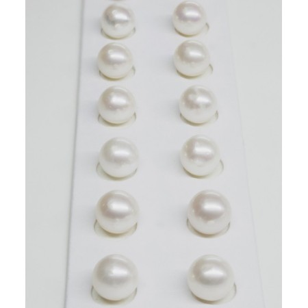 Perle d’Acqua Dolce coppie tonde 8-8½mm